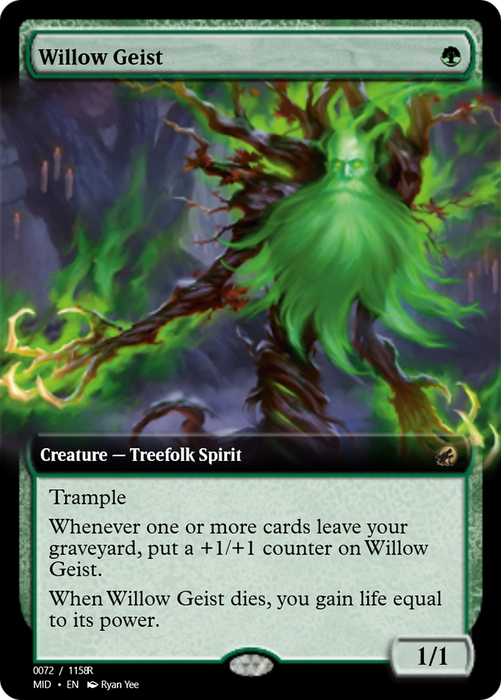 Willow Geist (PRM-94024) - rare - Foil