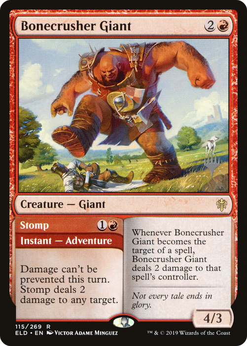 Bonecrusher Giant // Stomp (PPELD-115P) - rare - Foil