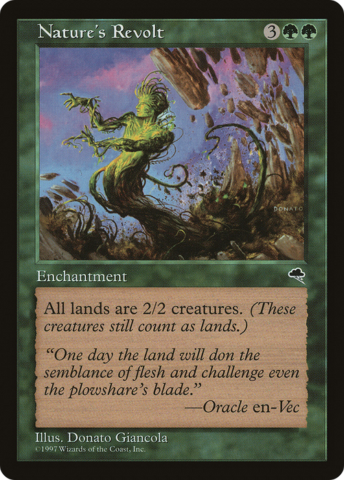Nature's Revolt (TMP-240) - rare