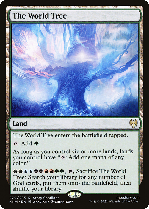 The World Tree (KHM-275) - rare - Foil