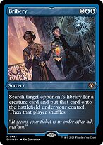 Bribery (CMM-482) - mythic - Etched Foil
