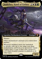 Anikthea, Hand of Erebos (CMM-773) - mythic: (Extended Art, enchantment) - Foil