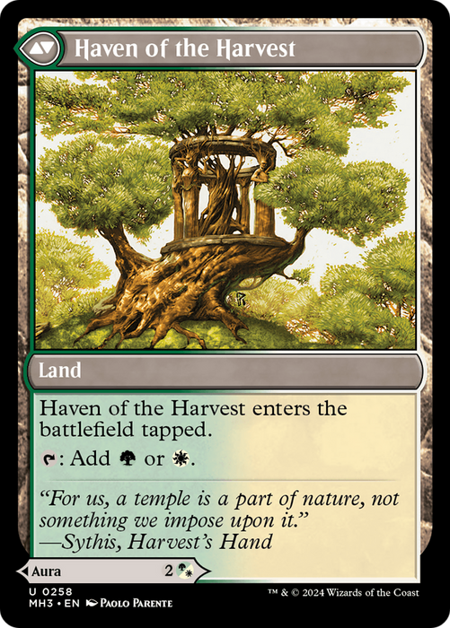 Strength of the Harvest // Haven of the Harvest (MH3-258) - uncommon - Foil