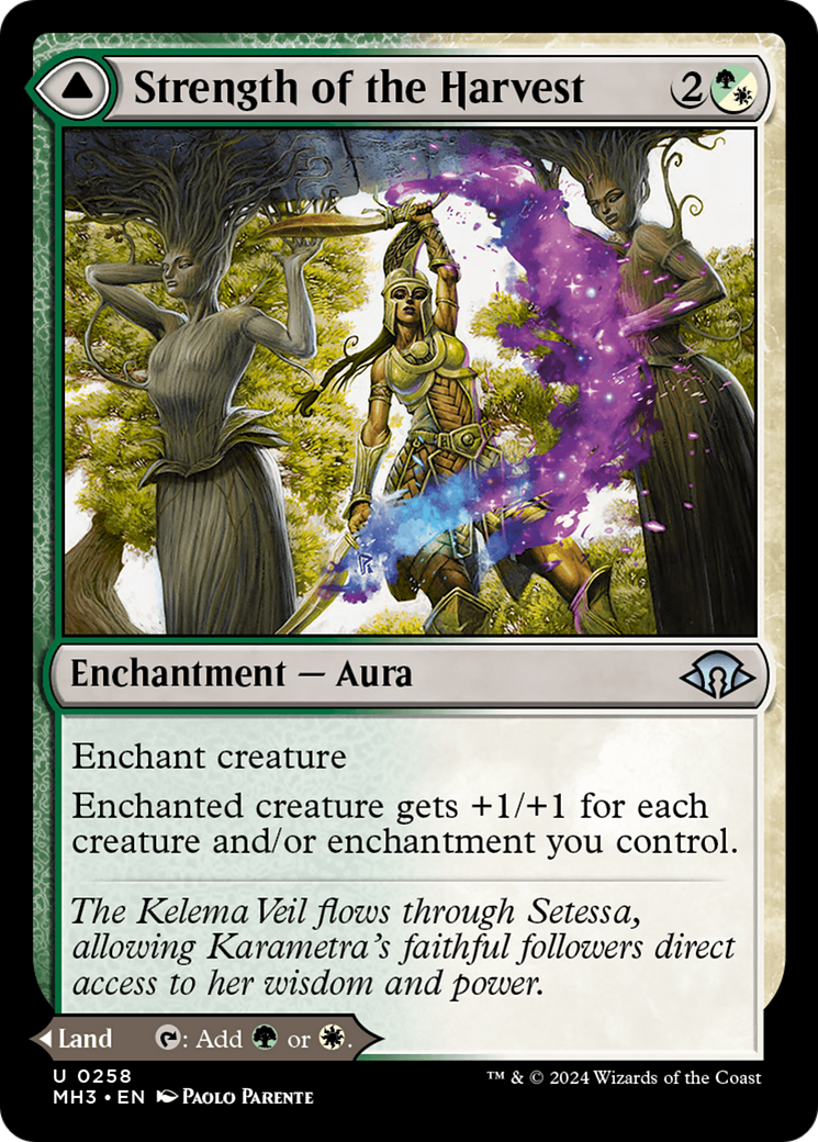 Strength of the Harvest // Haven of the Harvest (MH3-258) - uncommon - Foil