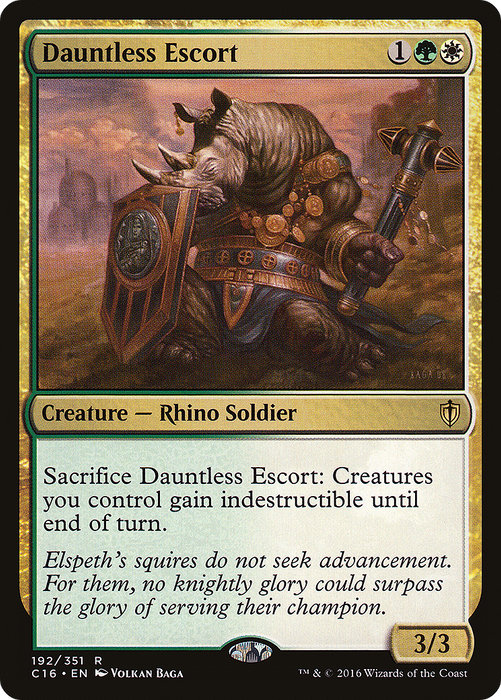 Dauntless Escort (C16-192) - rare