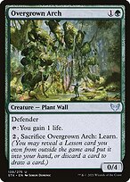 Overgrown Arch (STX-139) - uncommon - Foil