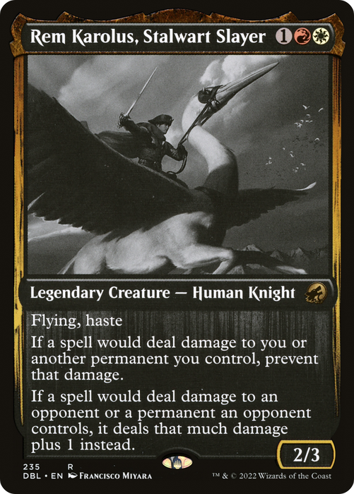 Rem Karolus, Stalwart Slayer (DBL-235) - rare