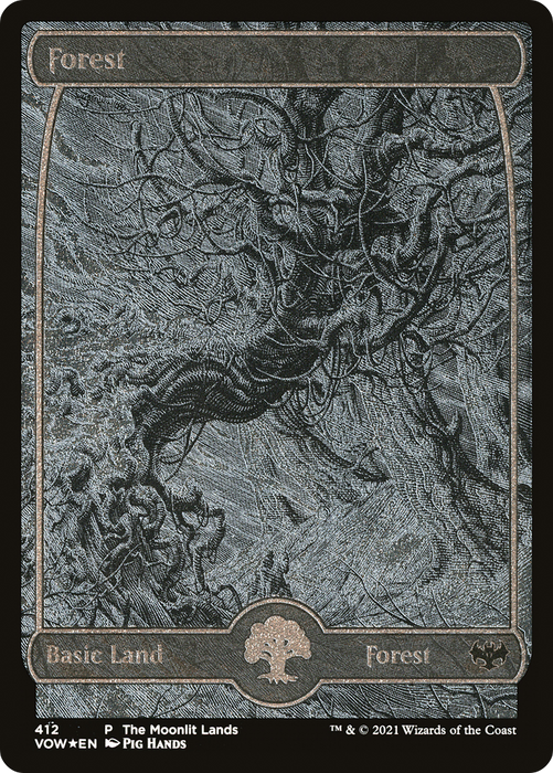Forest (VOW-412) - common - Etched Foil