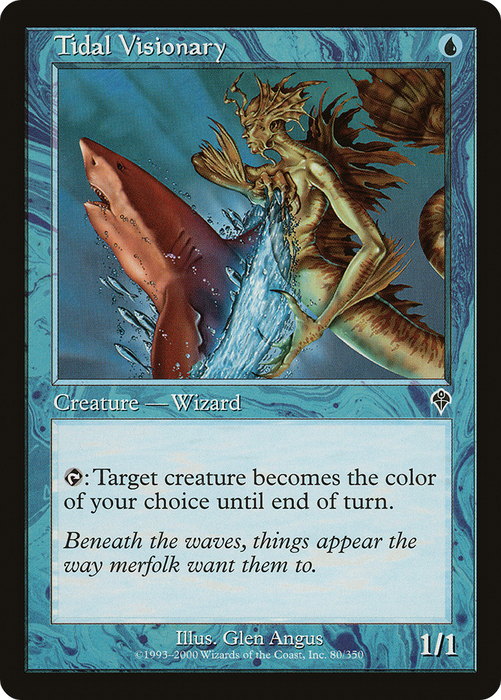 Tidal Visionary (INV-080) - common - Foil