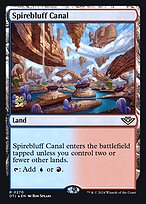 Spirebluff Canal (PRE-270S) - rare - Foil