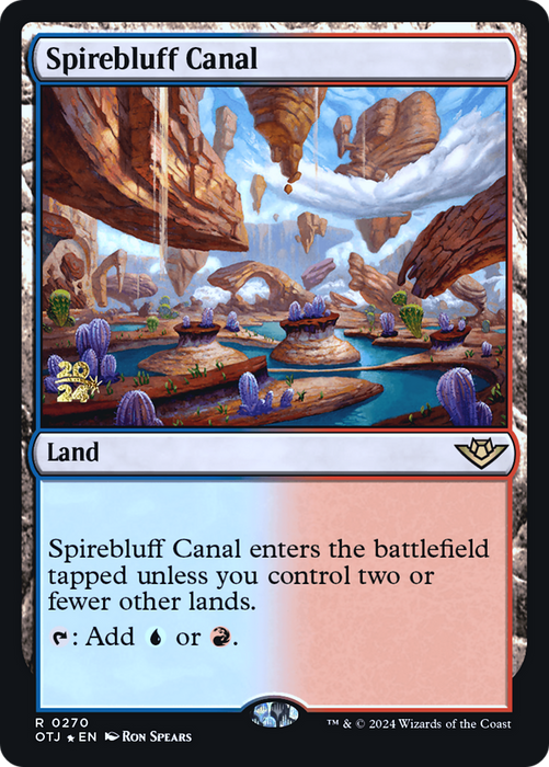 Spirebluff Canal (PRE-270S) - rare - Foil