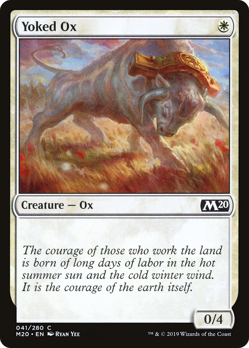 Yoked Ox (M20-041) - common
