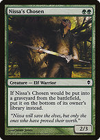 Nissa's Chosen (ZEN-171) - common