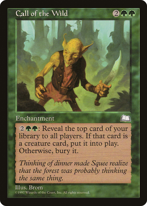 Call of the Wild (WTH-122) - rare