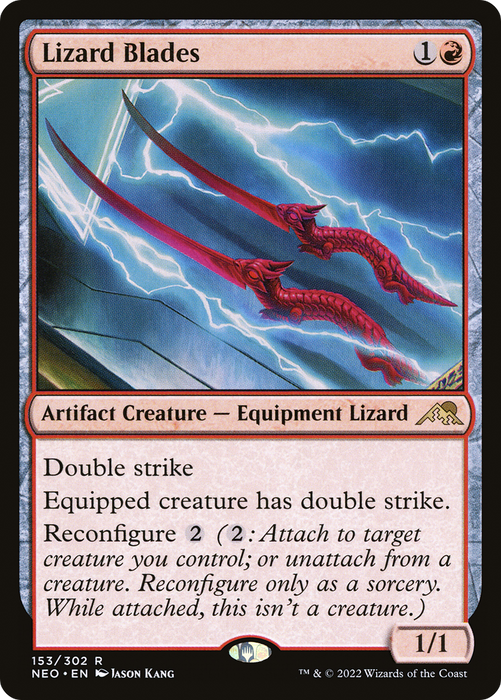 Lizard Blades (NEO-153) - rare