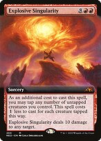 Explosive Singularity (NEO-464) - mythic: (Extended Art)