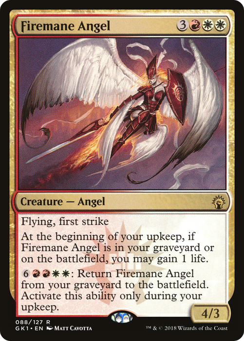 Firemane Angel (GR1-088) - rare