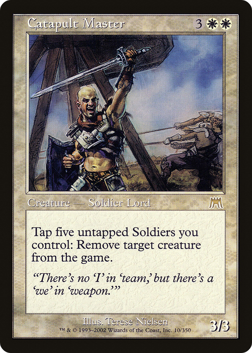 Catapult Master (ONS-010) - rare