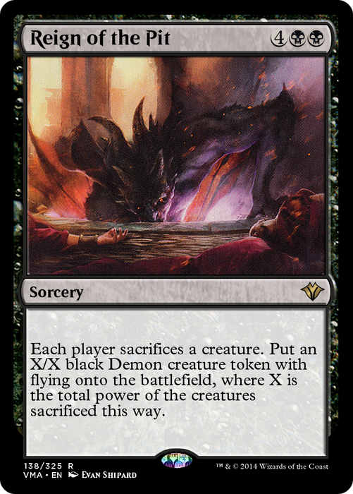 Reign of the Pit (VMA-138) - rare - Foil