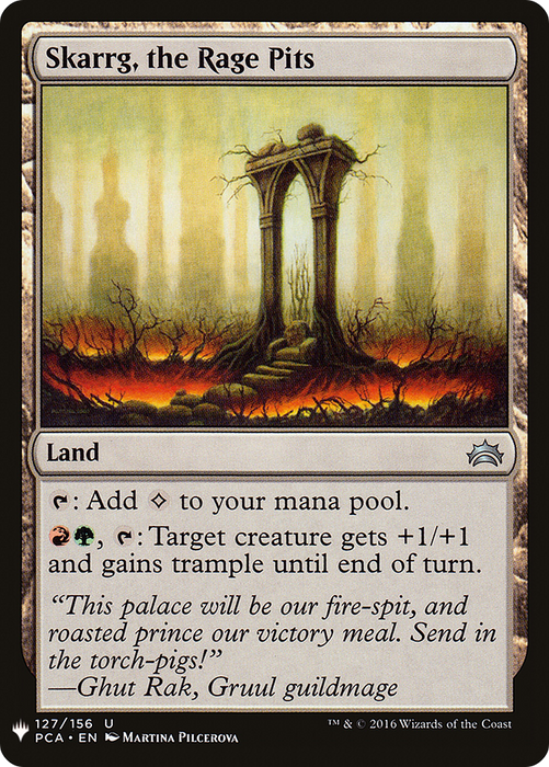 Skarrg, the Rage Pits (LIST-PCA-127) - uncommon