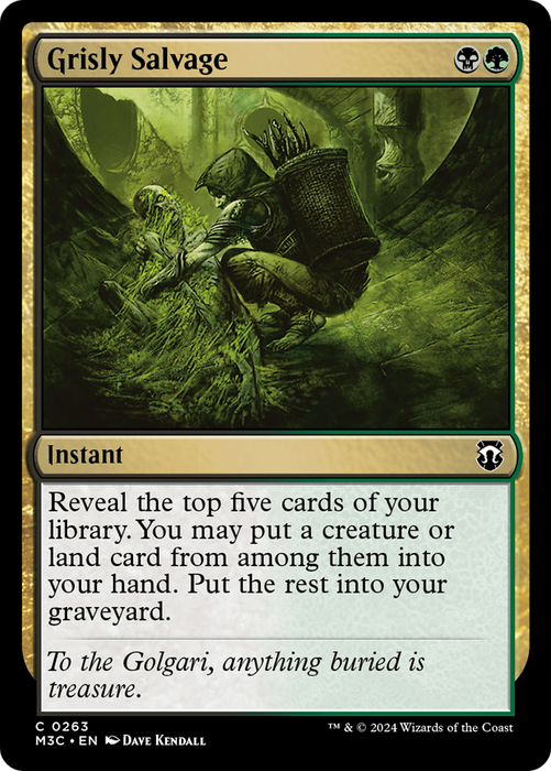 Grisly Salvage (M3C-263) - common - Foil