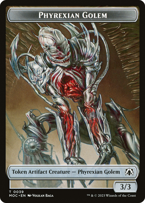 Phyrexian Golem (TMOC-039) - common