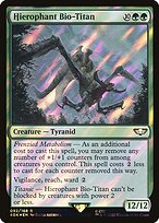 Hierophant Bio-Titan (40K-92★) - rare - Foil