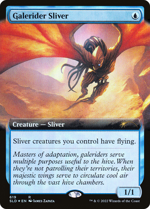 Galerider Sliver (SLD-619) - rare: (Extended Art) - Foil