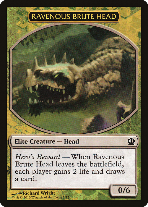Ravenous Brute Head (HERO-002) - common