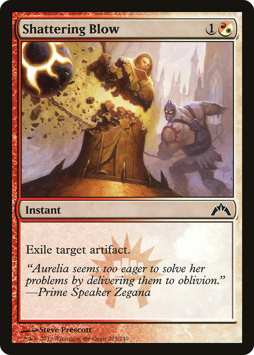 Shattering Blow (GTC-225) - common - Foil