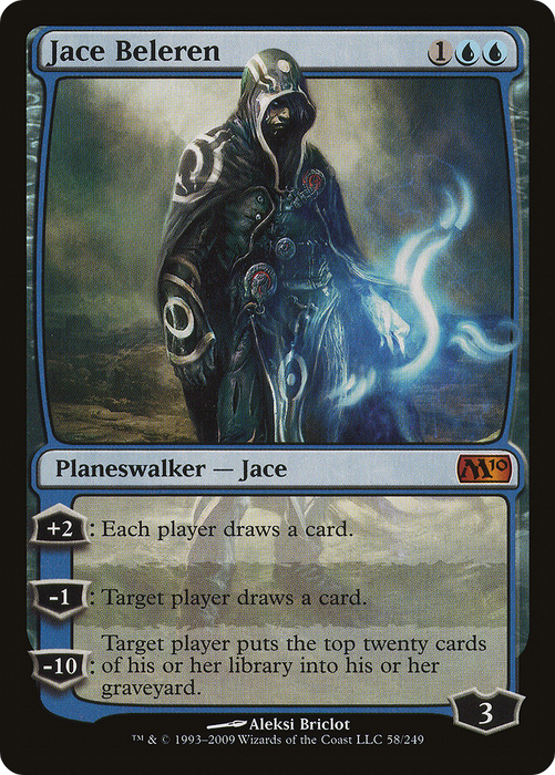 Jace Beleren (M10-058) - mythic - Foil