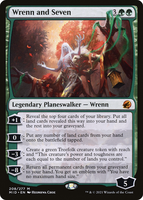 Wrenn and Seven (MID-208) - mythic - Foil