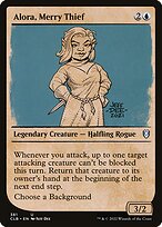 Alora, Merry Thief (CLB-381) - uncommon: (Showcase) - Foil