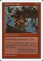 Giant Strength (5ED-233) - common