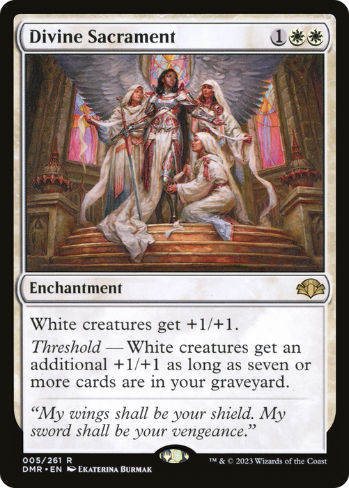 Divine Sacrament (DMR-005) - rare - Foil