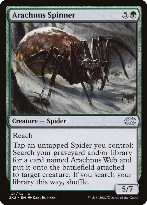 Arachnus Spinner (2X2-135) - uncommon