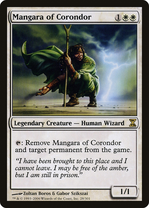 Mangara of Corondor (TSP-028) - rare - Foil