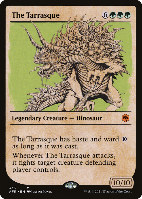 The Tarrasque (AFR-333) - mythic: (Showcase)