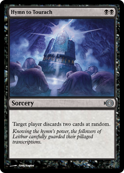 Hymn to Tourach (PRM-43634) - uncommon - Foil