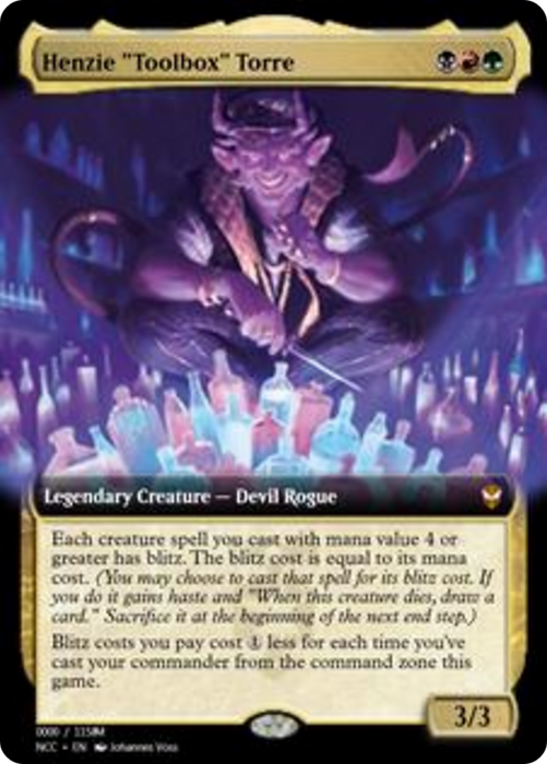 Henzie "Toolbox" Torre (PRM-99789) - mythic - Foil