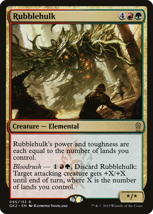 Rubblehulk (GK2-095) - rare