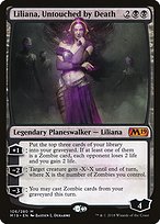 Liliana, Untouched by Death (M19-106) - mythic - Foil