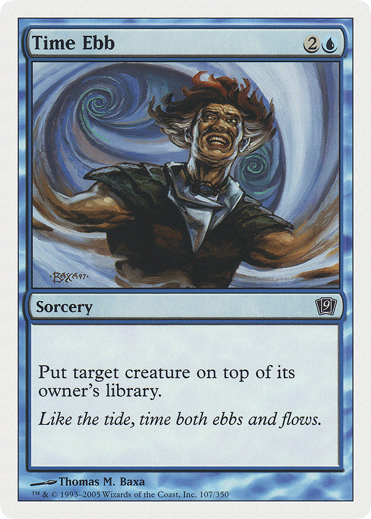 Time Ebb (9ED-107) - common