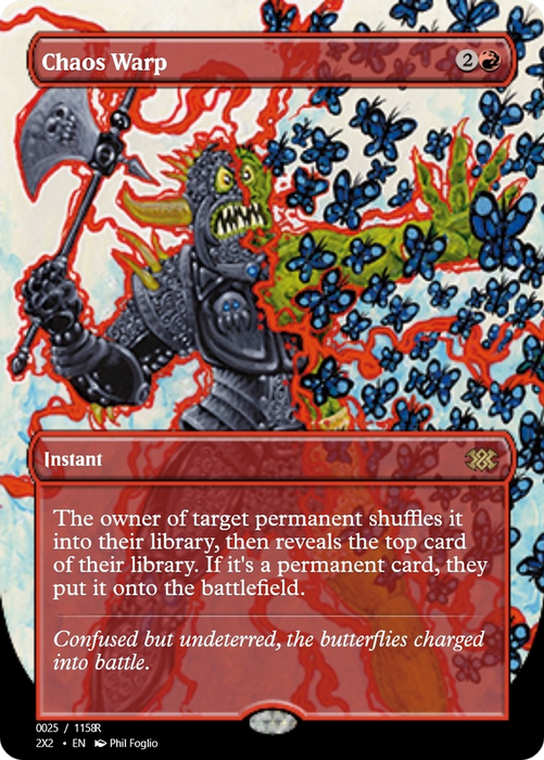 Chaos Warp (PRM-102263) - rare - Foil