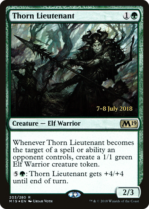 Thorn Lieutenant (PRE-203S) - rare - Foil