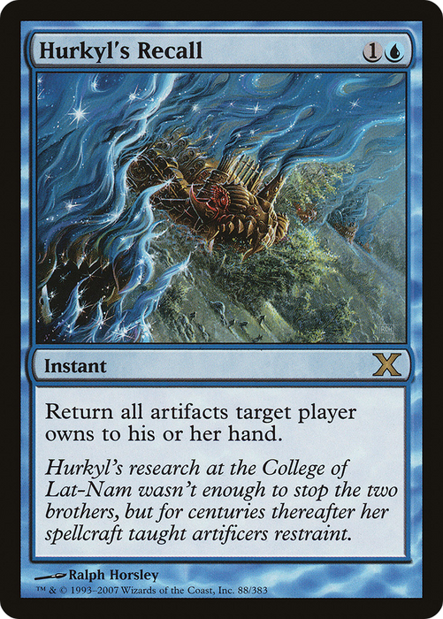 Hurkyl's Recall (10E-088) - rare