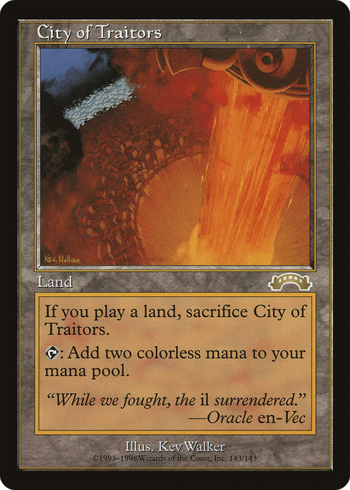 City of Traitors (EXO-143) - rare
