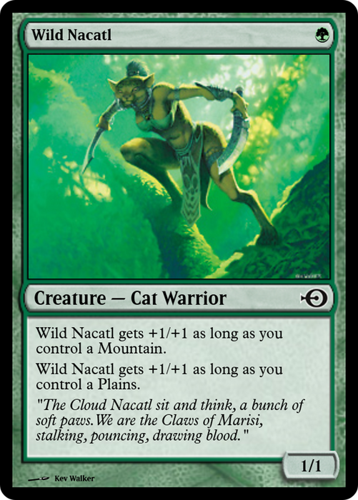 Wild Nacatl (PRM-37851) - common - Foil