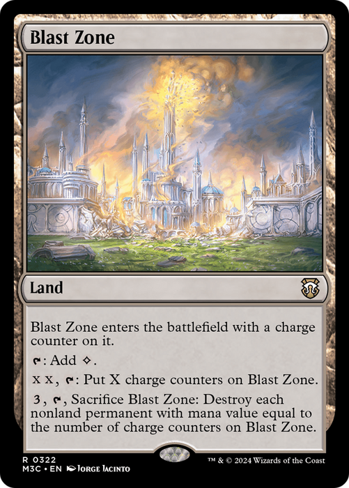Blast Zone (M3C-322) - rare