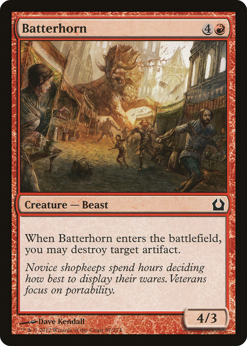 Batterhorn (RTR-087) - common - Foil